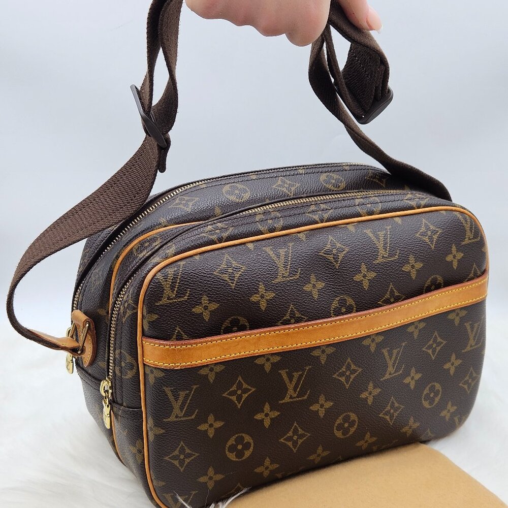 Louis Vuitton  Monogram Reporter Crossbody Bag